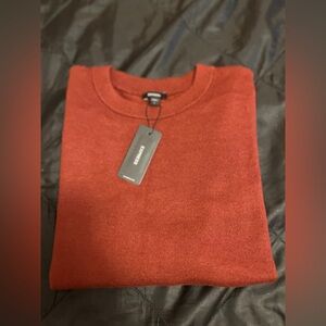 Express Women’s short sleeve Crewneck Sweater new